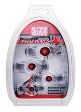 Load image into Gallery viewer, Endurance Clear 4 Ring Penis Set
