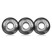 Load image into Gallery viewer, Ringer 3 Pack Of Do Nut 1 Small Black
