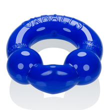Load image into Gallery viewer, Ultraballs 2 Pack Cockring Black And Police Blue

