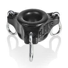 Load image into Gallery viewer, OxBalls Slung Ballstretcher With 3 Carabiners Black
