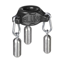 Load image into Gallery viewer, OxBalls Slung Ballstretcher With 3 Carabiners Black
