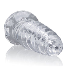 Load image into Gallery viewer, ScrewD Super Squish Corkscrew Jackoff Toy Clear
