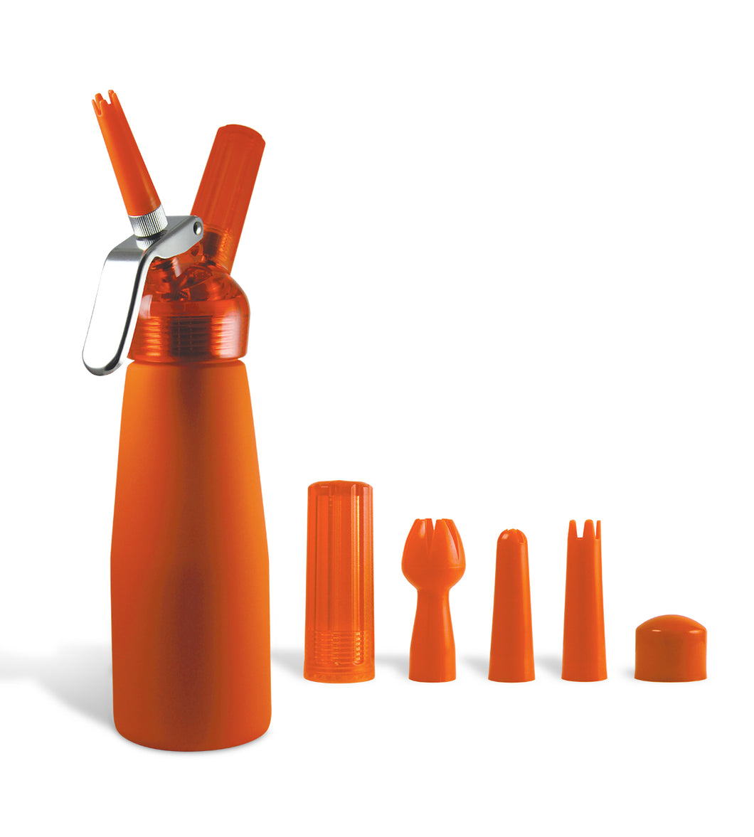 Special Blue 1 Pint Whip Cream Dispenser Orange