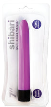 Load image into Gallery viewer, Shibari Multi-Speed Vibrator 7in Purple
