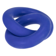 Load image into Gallery viewer, DUO Linked Cock/Ball Rings by Hunkyjunk Cobalt
