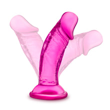 Load image into Gallery viewer, B Yours Sweet N Small Dildo with Suction Cup 4in Pink - LOVEBEE
