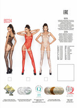 Load image into Gallery viewer, Bodystocking BS034 Red
