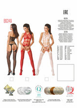 Load image into Gallery viewer, Bodystocking BS049 White
