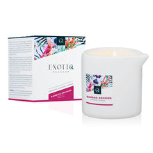 Load image into Gallery viewer, Exotiq Massage Candle Bamboo Orchids 200g

