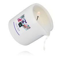 Load image into Gallery viewer, Exotiq Massage Candle Violet Rose 200g
