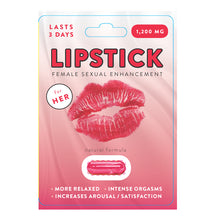 Load image into Gallery viewer, Lipstick Female Libido Single Pill
