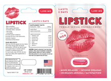 Load image into Gallery viewer, Lipstick Female Libido Single Pill
