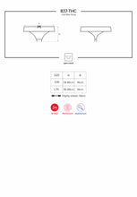 Load image into Gallery viewer, Thong Crotchless 837 Blk
