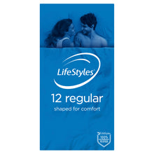Load image into Gallery viewer, LifeStyles Regular Condoms 12

