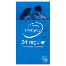 Load image into Gallery viewer, LifeStyles Regular Condoms 24
