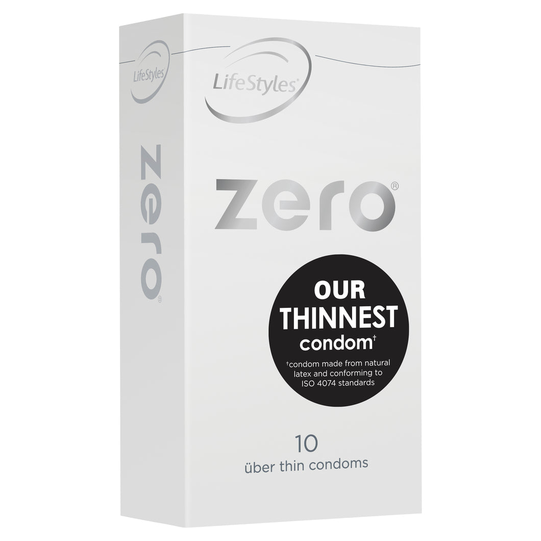 LifeStyles Zero Male Condoms 10 pack