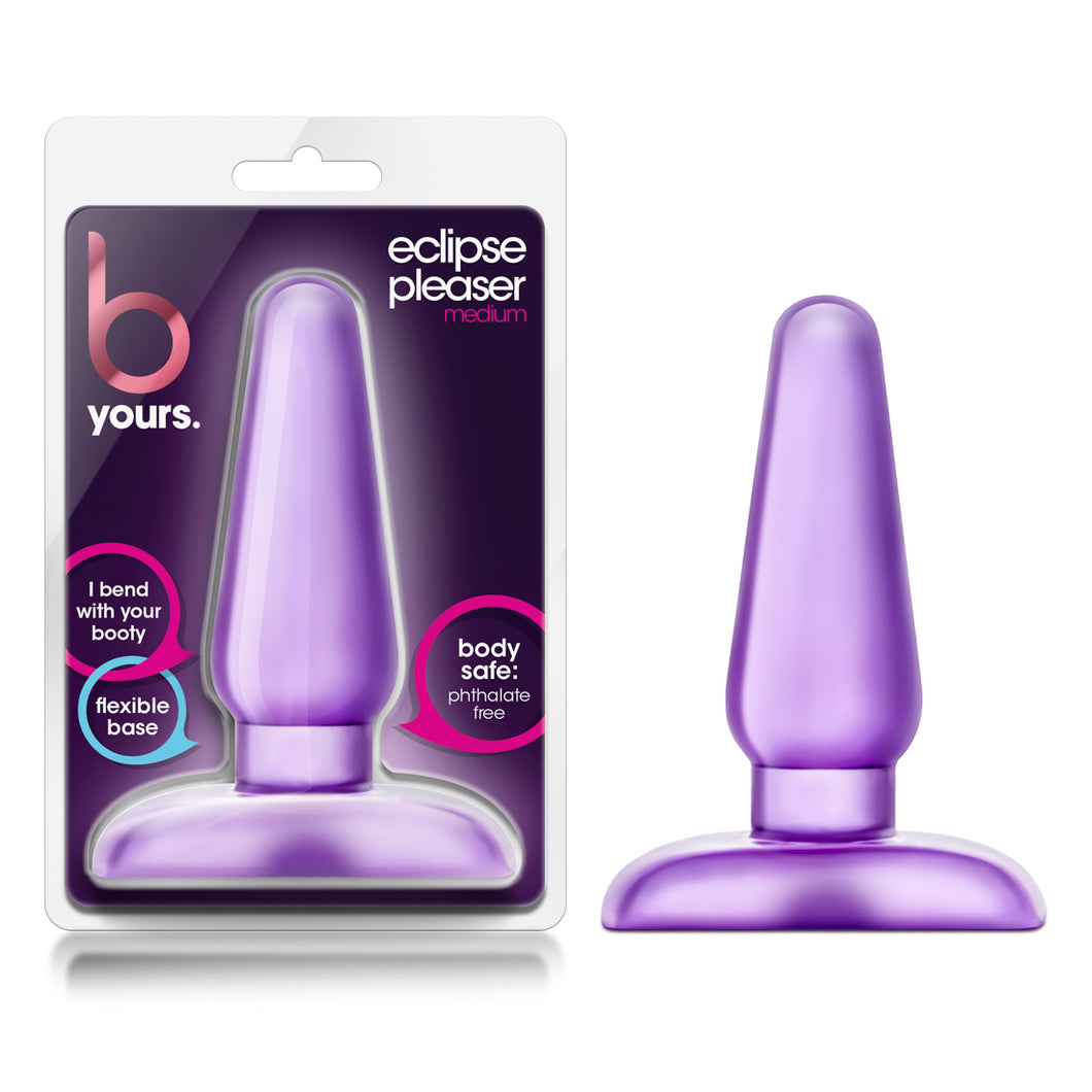 B Yours Eclipse Anal Pleaser Medium Purple - LOVEBEE