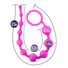 Load image into Gallery viewer, Luxe Silicone 10 Beads Pink
