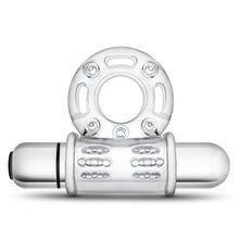 Load image into Gallery viewer, Stay Hard 10 Function Vibrating Mega Bull Ring Clear
