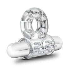 Load image into Gallery viewer, Stay Hard 10 Function Vibrating Mega Bull Ring Clear
