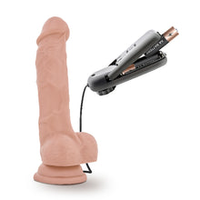 Load image into Gallery viewer, Dr Skin Dr Tim 7.5in Vibrating Cock with Suction Cup Vanilla
