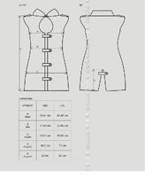 Load image into Gallery viewer, Stewardess Costume Grey 3 Pc
