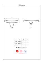 Load image into Gallery viewer, Chiccanta Thong Blk
