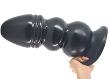 Load image into Gallery viewer, Huge Anal Plug Black
