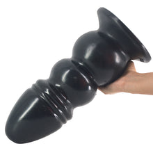 Load image into Gallery viewer, Huge Anal Plug Black
