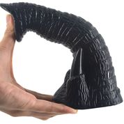 Load image into Gallery viewer, FAAK Elephant Dildo Large Anal Plug Black

