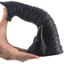Load image into Gallery viewer, FAAK Elephant Dildo Large Anal Plug Black
