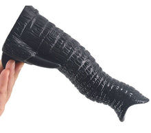 Load image into Gallery viewer, FAAK Elephant Dildo Large Anal Plug Black

