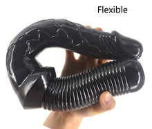 Load image into Gallery viewer, Penis Probe w Handle Black
