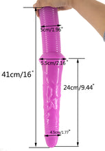 Load image into Gallery viewer, Penis Probe w Handle Purple
