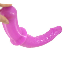 Load image into Gallery viewer, Penis Probe w Handle Purple
