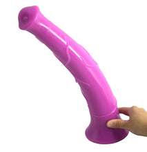 Load image into Gallery viewer, Horse Dildo Purple
