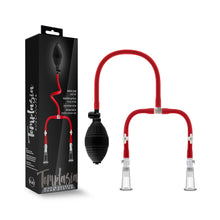 Load image into Gallery viewer, Temptasia Nipple Squeeze Pump System - Black
