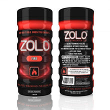 Load image into Gallery viewer, Zolo Fire Male Masturbator Cup 3D Stroker Vacuum Effect Air Control Sex Toy
