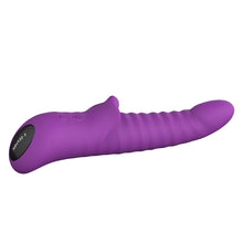 Load image into Gallery viewer, S-HANDE Aurora Rotating Rabbit G Spot Vibrator Rechargeable Purple
