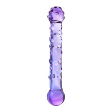 Load image into Gallery viewer, Sexus Glass Dildo Duo Pink 19.6cm
