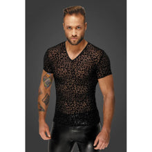 Load image into Gallery viewer, Leopard Flock V-Neck T-Shirt
