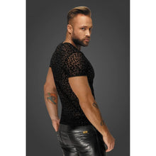 Load image into Gallery viewer, Leopard Flock V-Neck T-Shirt
