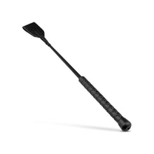 Load image into Gallery viewer, Faux Leather Crop Whip Black
