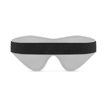 Load image into Gallery viewer, Faux Leather Blindfold Black
