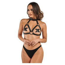 Load image into Gallery viewer, Chiara Bondage Harness Black
