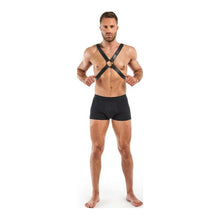 Load image into Gallery viewer, Lionel Bondage Harness Black
