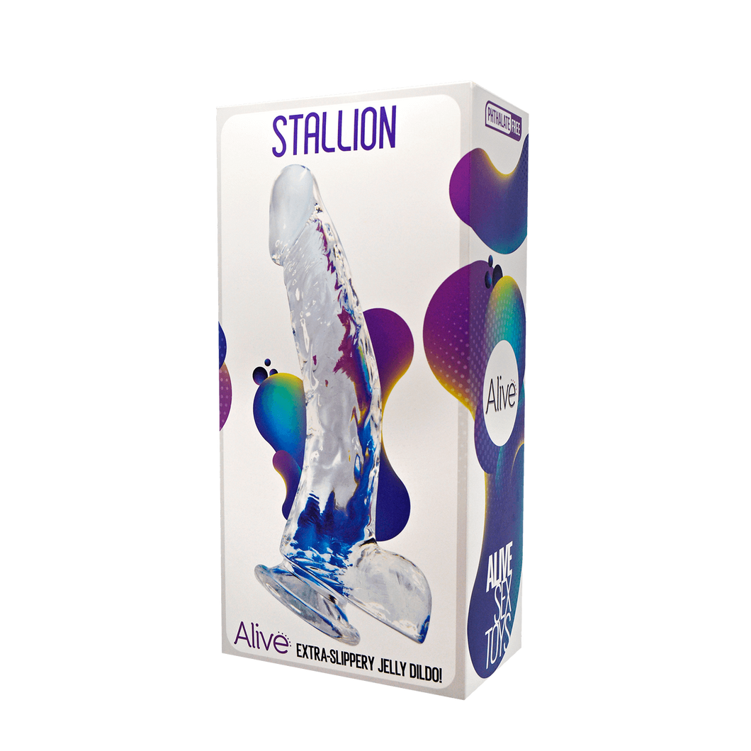 Alive Stallion Jelly Dildo
