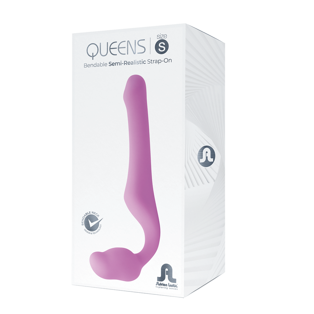 Adrien Lastic Queens Strapless Strap On Purple Small