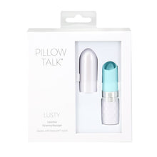 Load image into Gallery viewer, Pillow Talk Lusty Flickering Massager Teal
