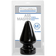 Load image into Gallery viewer, Ass Master 4.5in Black - LOVEBEE
